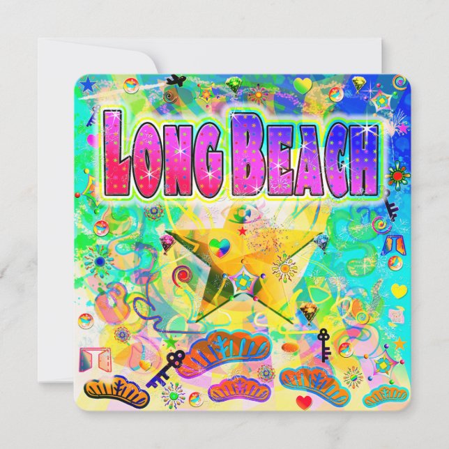 Long Beach Epoch Hour Holiday Card (Front)