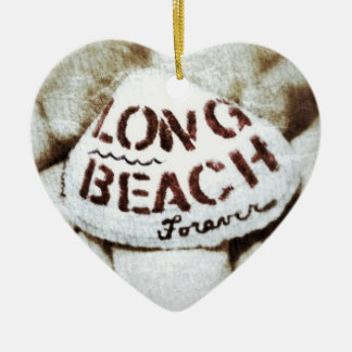 Long Beach Forever. Ceramic Tree Decoration