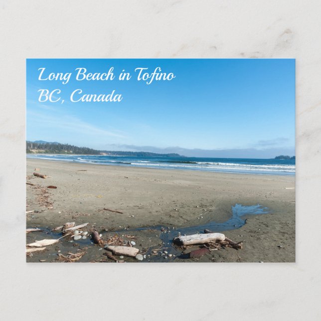 Long Beach in Tofino - BC, Canada Postcard (Front)
