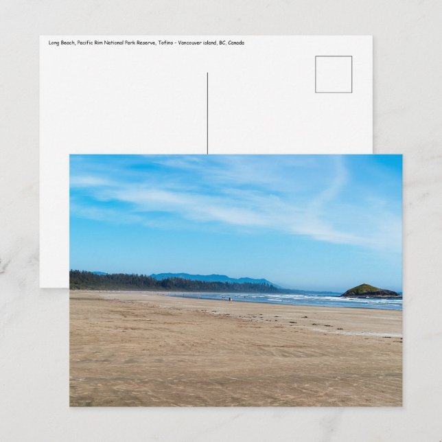 Long Beach in Tofino - BC, Canada Postcard (Front/Back)