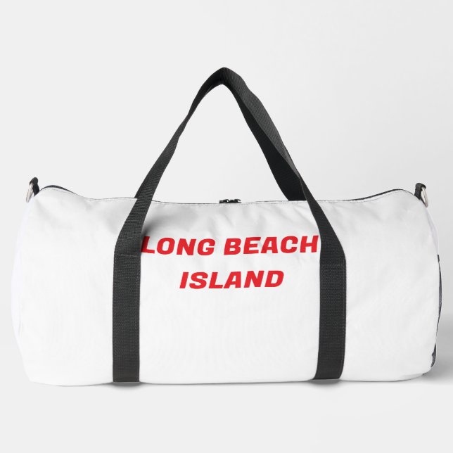 LONG BEACH ISLAND DUFFEL BAG (Front)