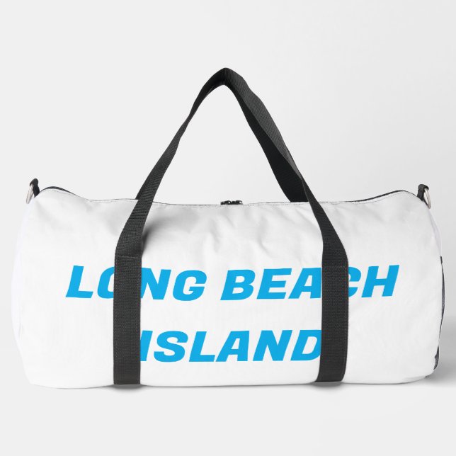 LONG BEACH ISLAND DUFFLE BAG (Front)