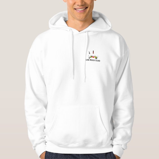 Long Beach Island. Hoodie (Front)