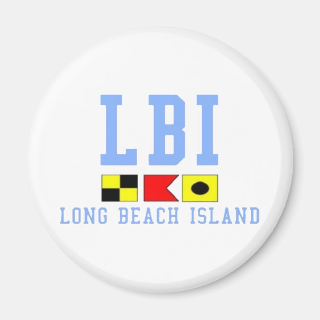 Long Beach Island Magnet (Front)