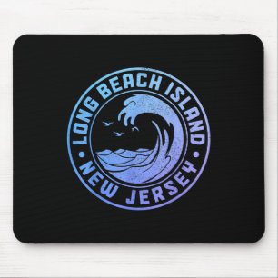 Long Beach Island New Jersey Lbi Vintage Mouse Mat