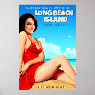 Long Beach Island New Jersey Shore America's Best Poster