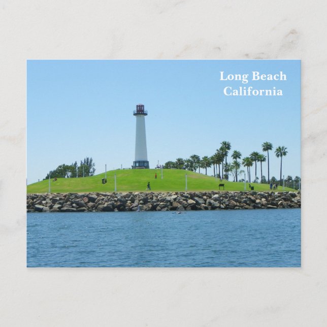 Long Beach Lighthouse Postcard! Postcard (Front)