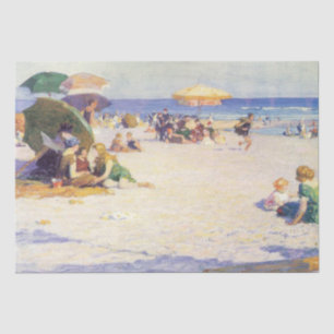 Long Beach (New York State) (by E.H. Potthast) Tissue Paper