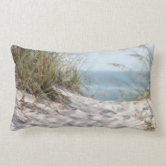 Long beach pillow. lumbar cushion