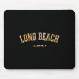 Long Beach Sports College Style On Long Beach Mouse Mat