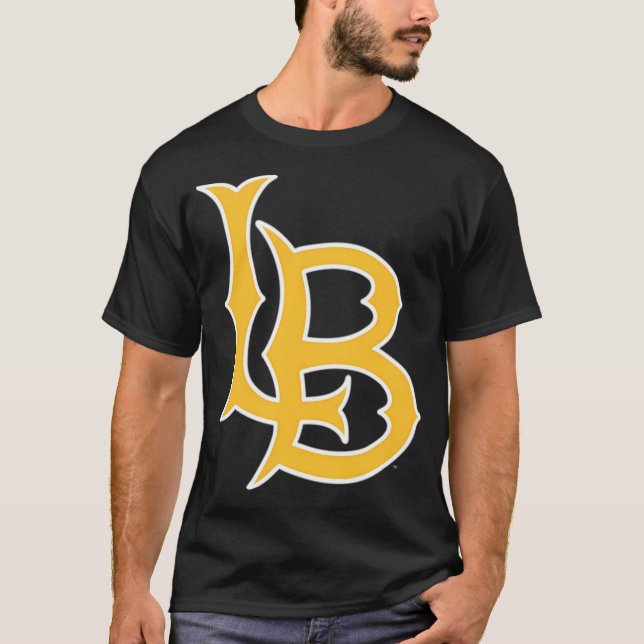 Long Beach State 49Ers Icon Logo Officially Licens T-Shirt (Front)