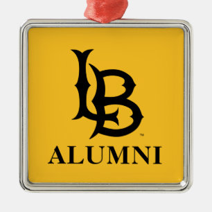 Long Beach State Alumni Metal Tree Decoration