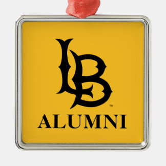 Long Beach State Alumni Metal Tree Decoration