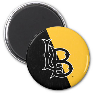 Long Beach State Color Block Magnet