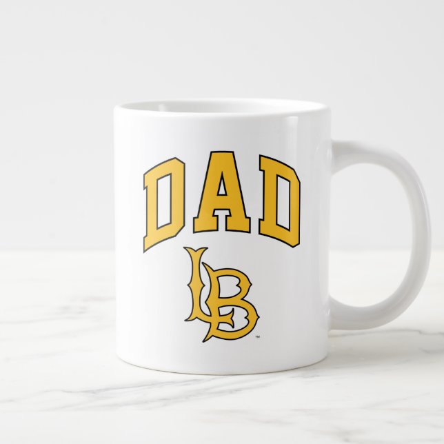 Long Beach State Dad Large Coffee Mug (Right)