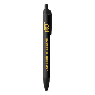 Long Beach State Logo Black Ink Pen