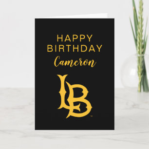 Long Beach State Logo Card