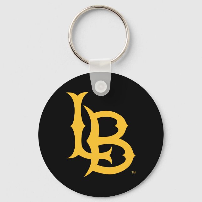 Long Beach State Logo Key Ring (Front)