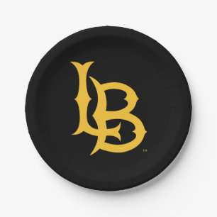 Long Beach State Logo Paper Plate