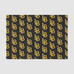 Long Beach State Logo Tissue Paper