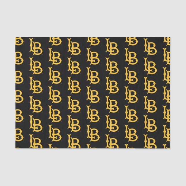 Long Beach State Logo Tissue Paper (Front)