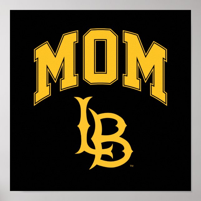 Long Beach State Mom Poster (Front)