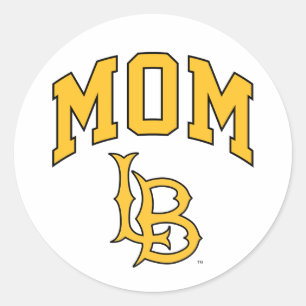 Long Beach State Mum Classic Round Sticker