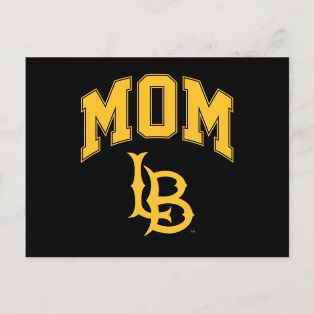 Long Beach State Mum Invitation Postcard (Front)