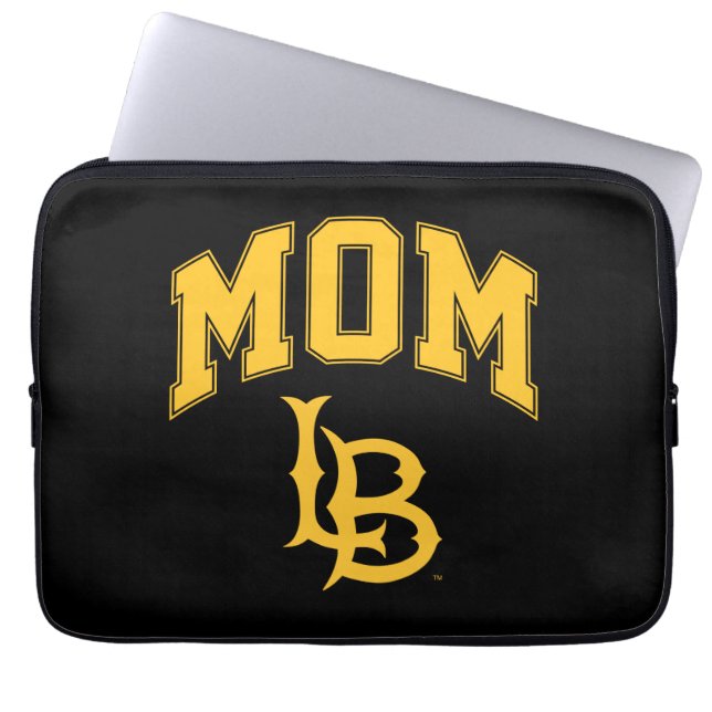 Long Beach State Mum Laptop Sleeve (Front)