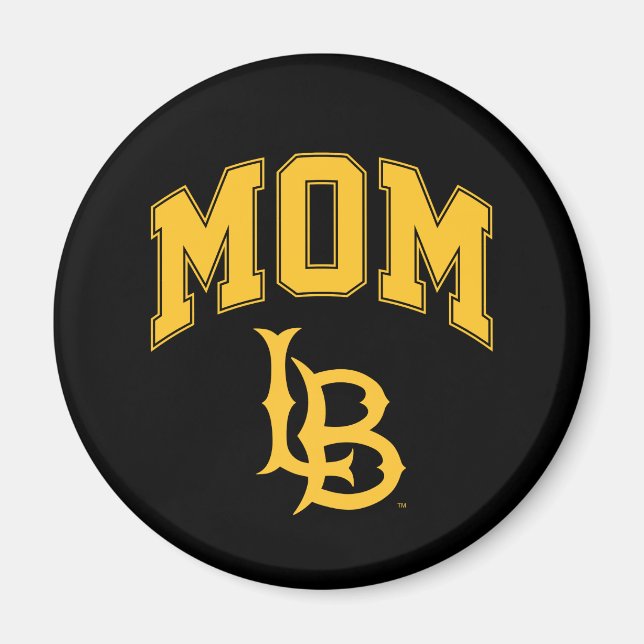 Long Beach State Mum Magnet (Front)