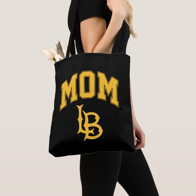 Long Beach State Mum Tote Bag (Close Up)
