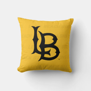 Long Beach State Watermark Cushion