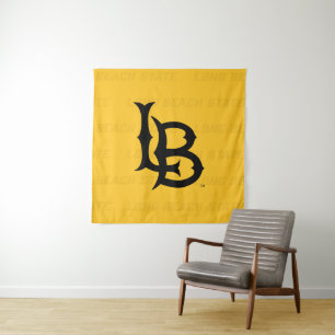 Long Beach State Watermark Tapestry