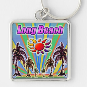 Long Beach Summer Love Keychain