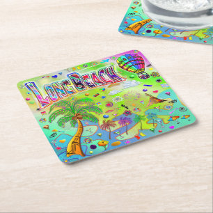 Long Beach Timeless Melody Coaster