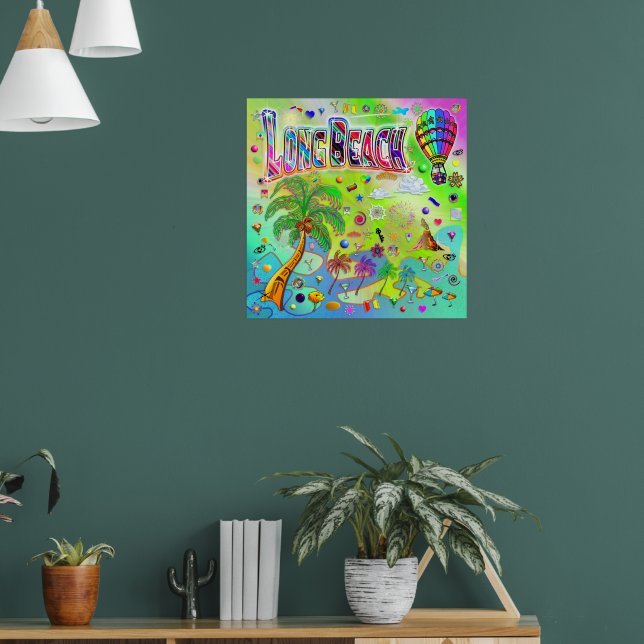 Long Beach Timeless Melody Poster (Living Room 1)