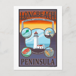 Long Beach, WashingtonTravel Postcard