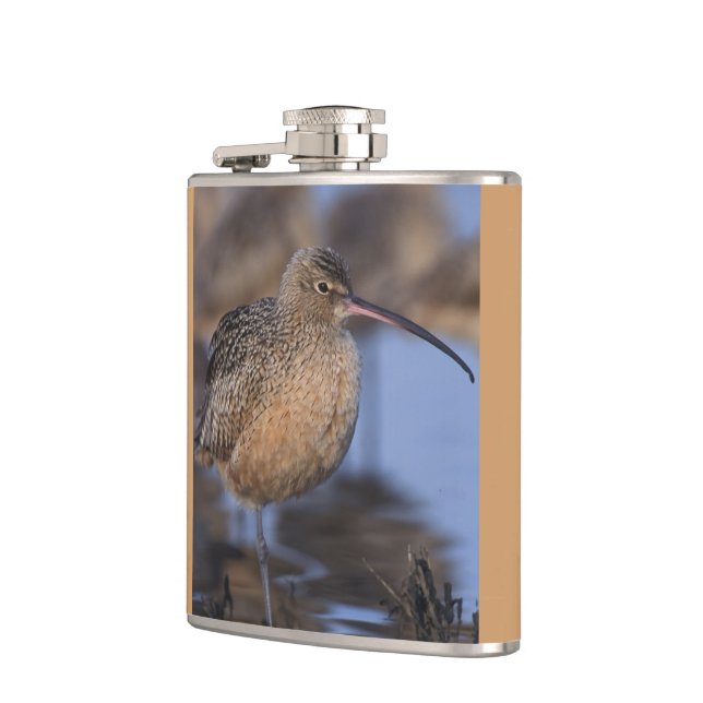 Long Billed Curlew Hip Flask (Left)