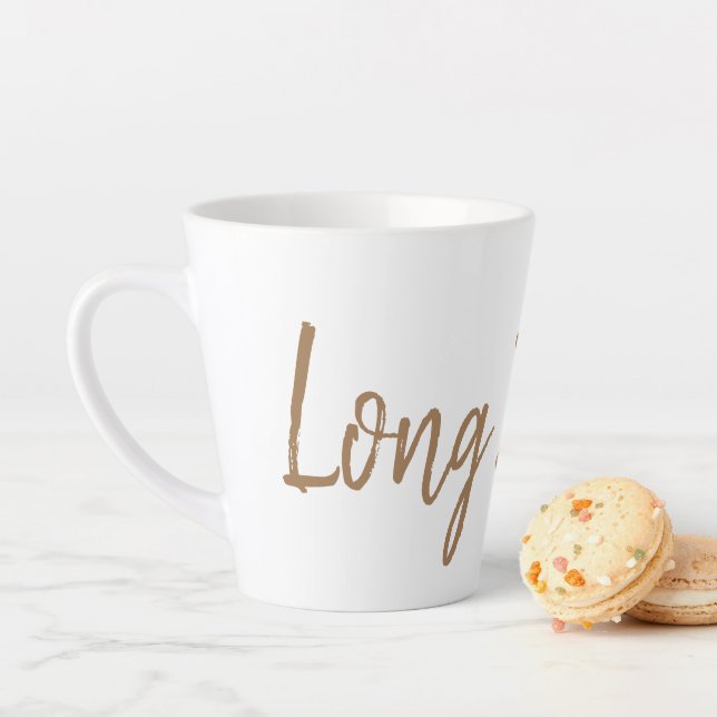 Long Black coffee lovers espresso Latte Mug (In Situ)