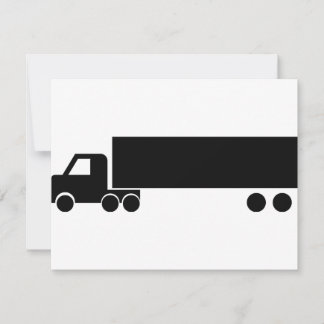 long black truck icon