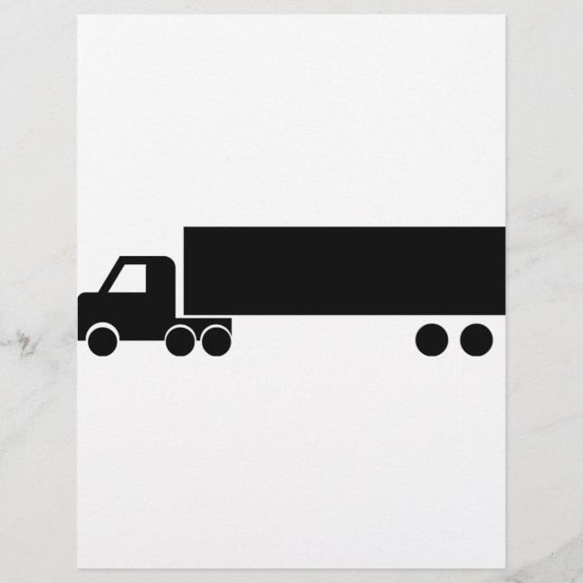 long black truck icon (Front)