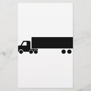 long black truck icon