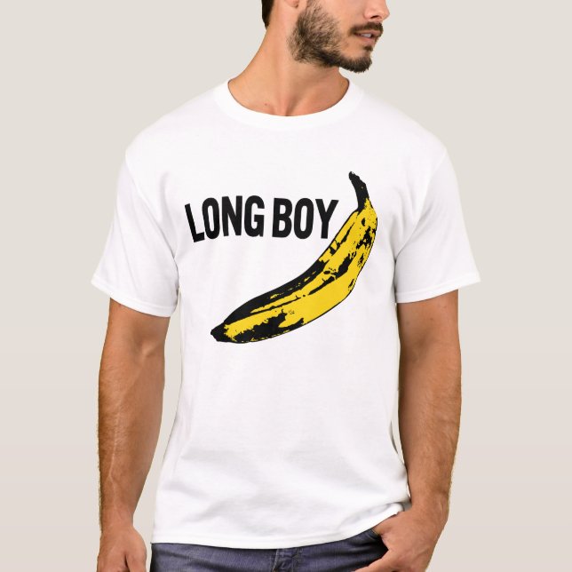 LONG BOY -BANANA- T-Shirt (Front)