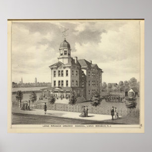 Long Branch Graded School, Long Branch, NJ Poster