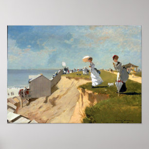 Long branch, Winslow Homer     Poster