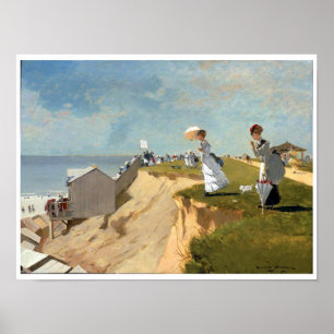 Long branch, Winslow Homer Poster
