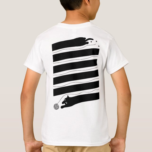 Long_Cat T-Shirt (Back)