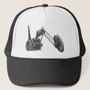 Long Chopper Trucker Hat