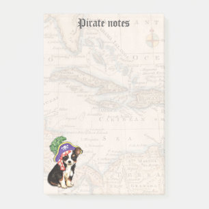 Long Coat Chihuahua Pirate Post-it Notes