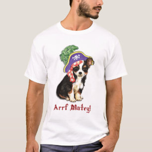Long Coat Chihuahua Pirate T-Shirt